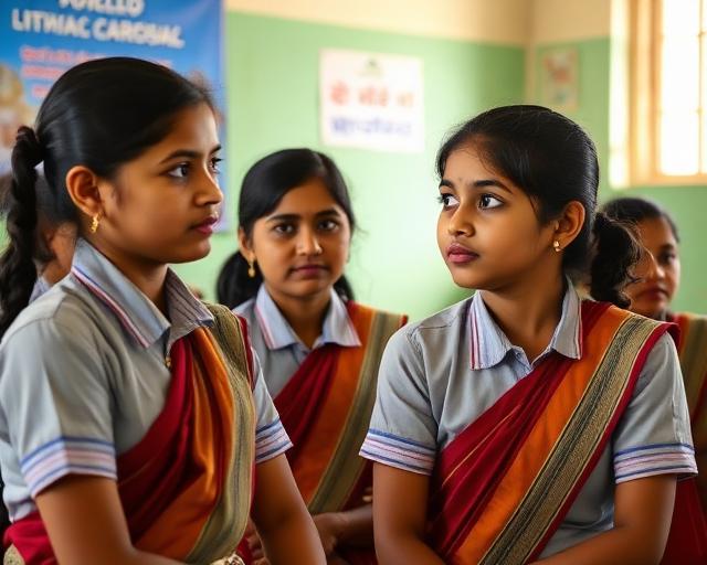 Menstrual Awareness Session at Government Schools
